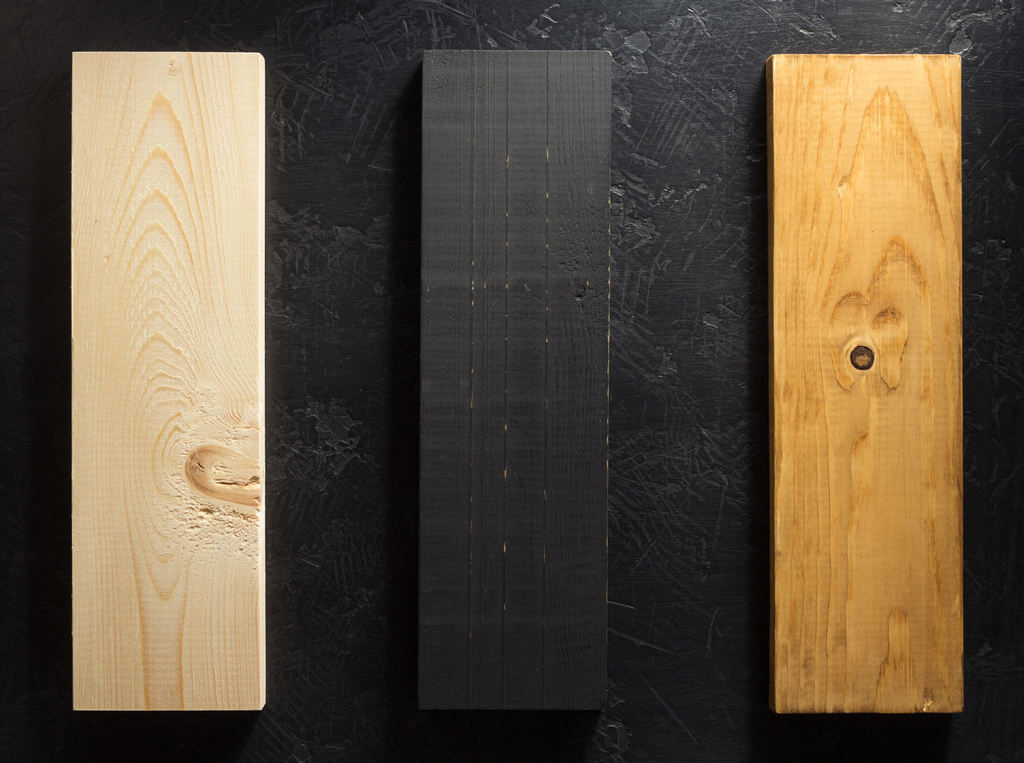 Wooden flooring boards